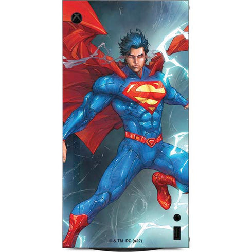 DC Comics Superman Heat Vision XBox Series X Digital Edition Console Skin